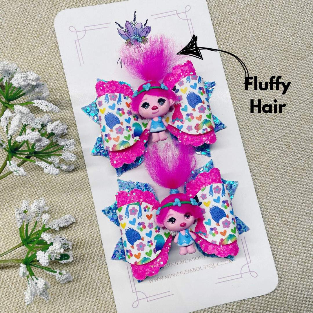 Fluffy Poppy Trolls