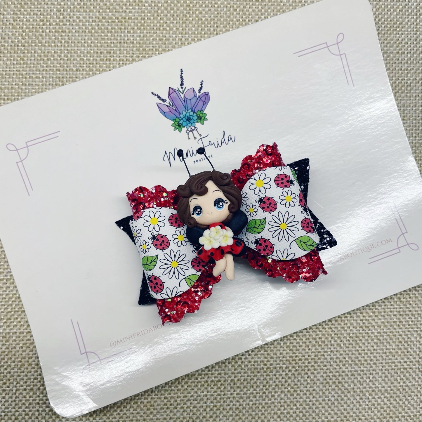 Ladybug Cute Girl