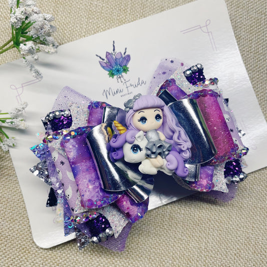 Purple/Silver Unicorn Luxe