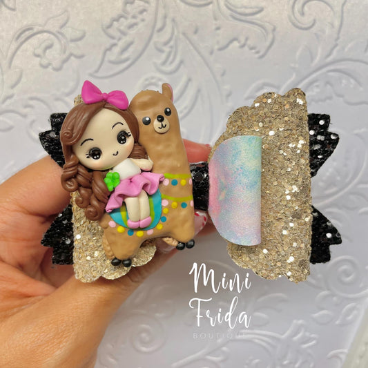 Llama & Girl