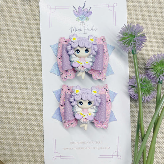 Lilac Monarch Set