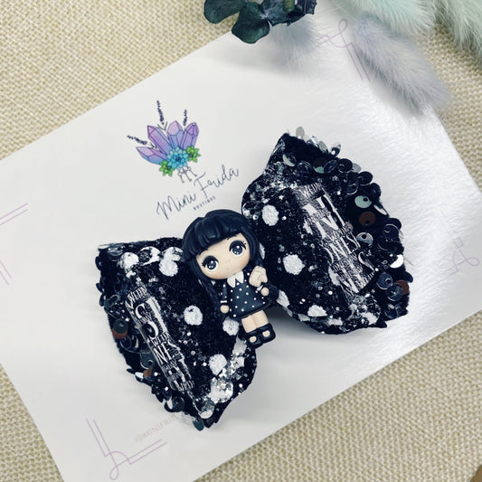 Wednesday Addams Sequin