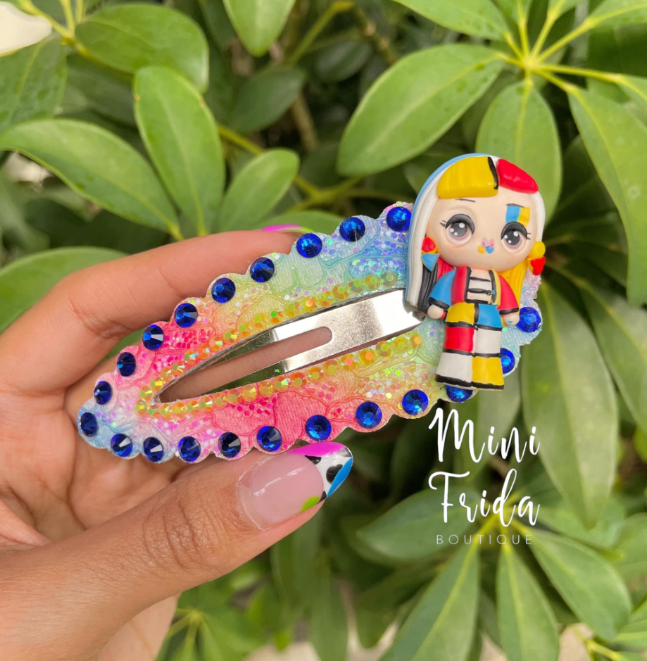 Snapclip Niña Retro