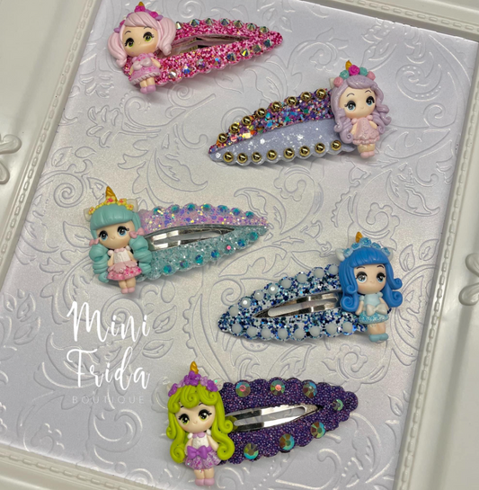 Snapclips Niñas Unicorn